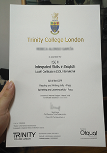 Trinity College London Certificate, Buy Fake Trinity College London Certificate