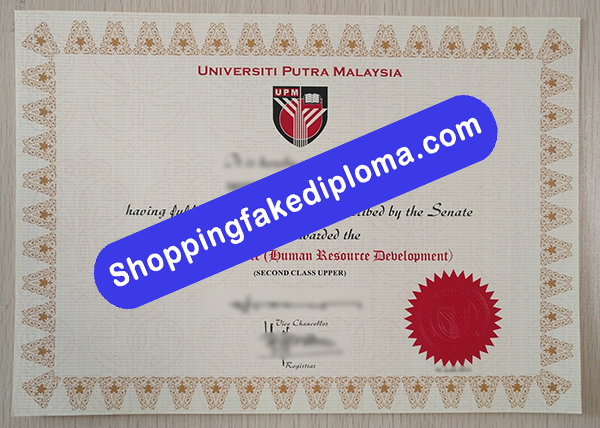 Universiti Putra Malaysia Certificate, Buy Fake Universiti Putra Malaysia Certificate 