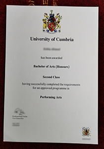 University of Cumbria Diploma, Buy Fake University of Cumbria Diploma