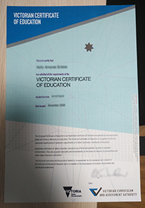 Victoria Certificate of Education, Fake Victoria Certificate of Education