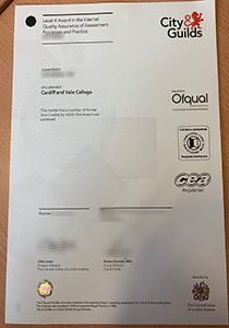 City Guilds Certificate, Buy Fake City Guilds Certificate