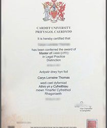 Cardiff University fake Degree