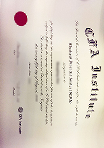 CFA Institute Certificate, Buy Fake CFA Institute Certificate