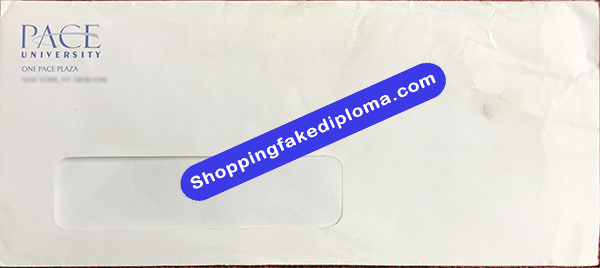 Pace University Transcript Envelope, Buy Fake Pace University Transcript Envelope