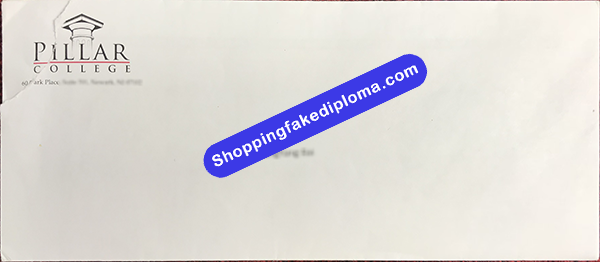 Pillar College Transcript Envelope, Buy Fake Pillar College Transcript Envelope 