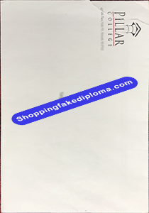 Pillar College Transcript Envelope, Buy Fake Pillar College Transcript Envelope