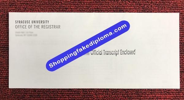 Syracuse University Envelope, Buy Fake Syracuse University Envelope