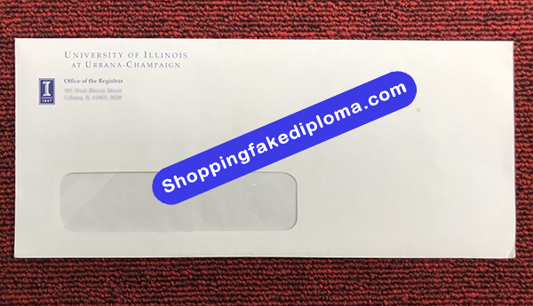 Unviersity of Illinois at Urbana Envelope, Buy Fake Unviersity of Illinois at Urbana Envelope