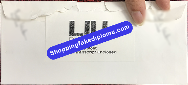 Long Island University Transcript Envelope, Buy Fake Long Island University Transcript Envelope