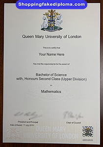 Queen Mary University of London degree, fake Queen Mary University of London degree