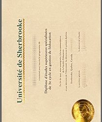 University of Sherbrooke fake diploma