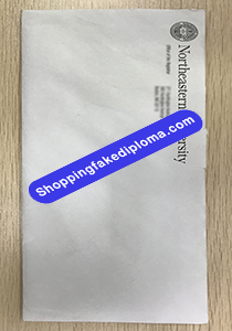 Northeastern University Transcript Envelope, Buy Fake Northeastern University Transcript Envelope