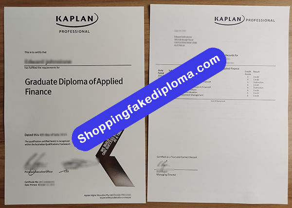 Kaplan University Diploma and transcript, fake Kaplan University Diploma 