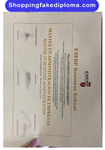 ESERP Business Sclooh Fake Diploma, buy ESERP Business Sclooh Fake Diploma