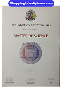 Fake University of Westminster Degree, Buy Fake University of Westminster Degree
