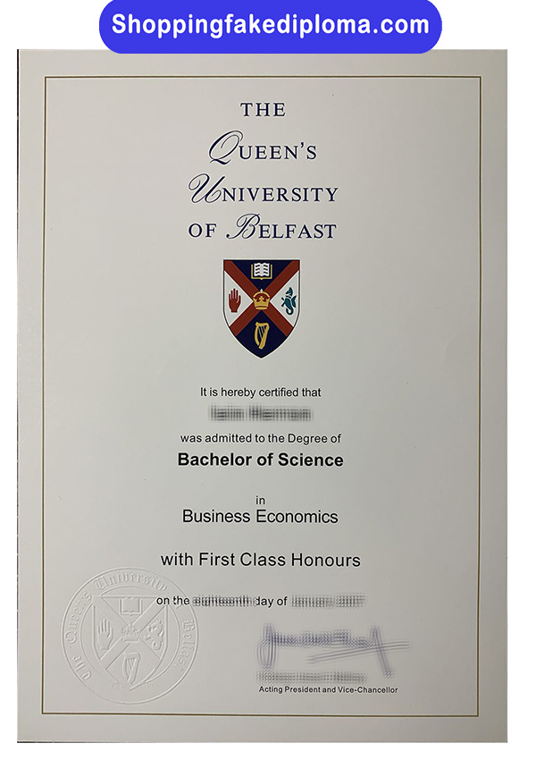 Fake Queens University of Belfast Degree, Buy Fake Queens University of Belfast Degree