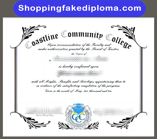 Coastline Community College Fake Degree, Buy Coastline Community College Fake Degree, buy fake certificate