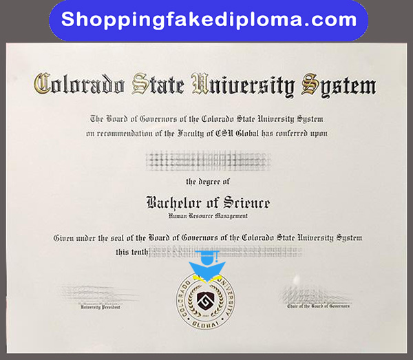Colorado State University System Fake Degree, Buy Colorado State University System Fake Degree, fake diploma