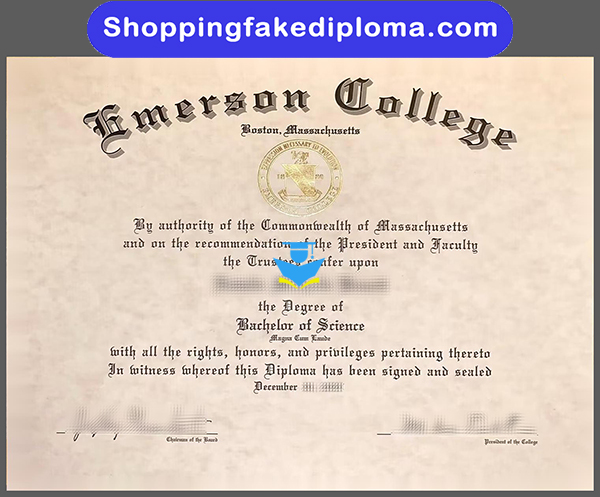 Emerson Gollege fake degree, Buy Emerson Gollege fake degree