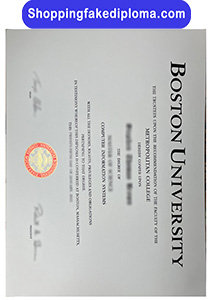 Fake Boston University Degree, Buy Fake Boston University Degree