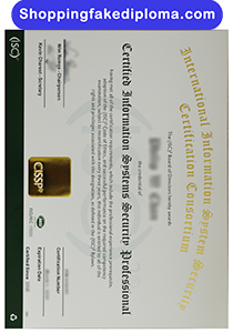 Fake CISSP Certificate, Buy Fake CISSP Certificate