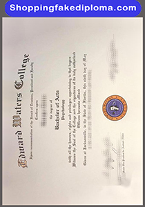 fake diploma, Fake Edward Waters College degree