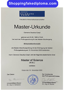 Fake University of Duisburg Essen Diploma, Buy Fake University of Duisburg Essen Diploma