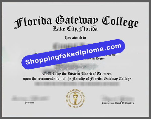 Florida Gateway College fake diploma, fake diploma US
