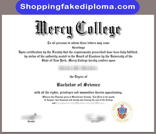 Mercy College Fake Degree, Buy Mercy College Fake Degree