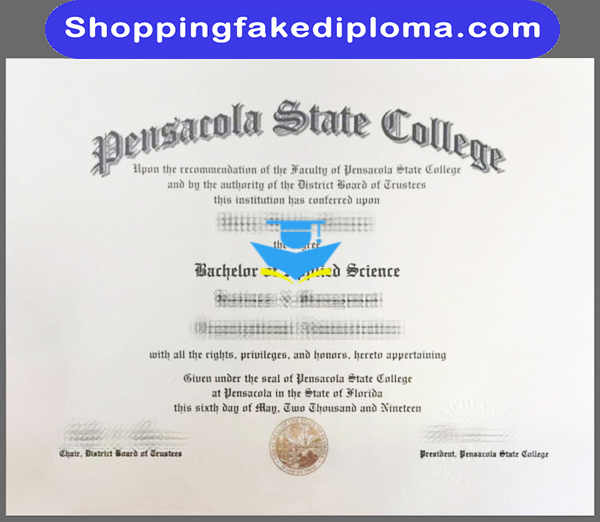 Pensacola State College fake degree, buy fake diploma