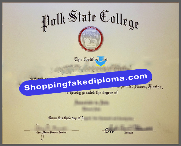 Polk State College fake degree, Buy fake degree