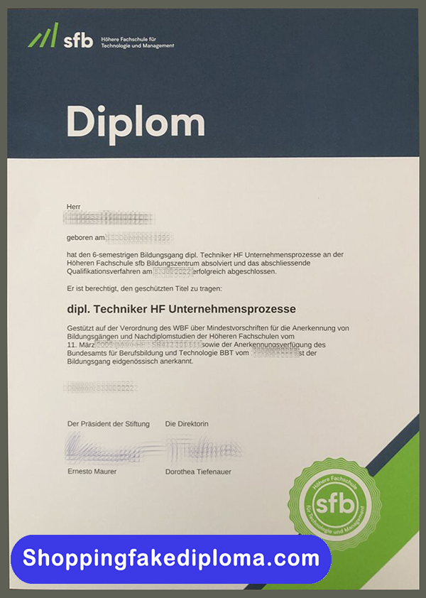 SFB Fake Diploma, Buy SFB Fake Diploma