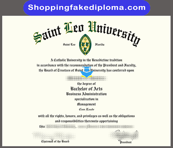 Saint Leo University Fake Degree, Buy Saint Leo University Fake Degree