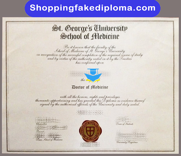 St Georges University School of Medicine fake Degree, US diploma  