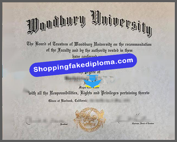 Woodbury University fake degree, Buy Woodbury University fake degree
