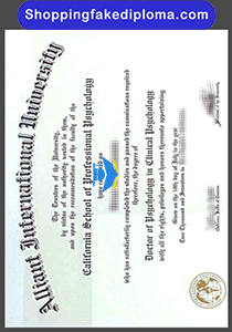 fake Alliant International University degree