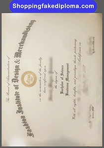 fake Fashion Institute of Design & Merchandising diploma