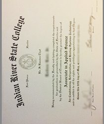 Indian River State College fake degree