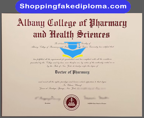 Albany College of Uharmary and Health Sciences fake degree, Albany College of Uharmary and Health Sciences degree