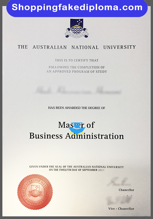 Australian National University fake degree, buy Australian National University fake degree