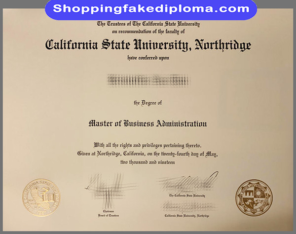 California State University Northridge fake degree