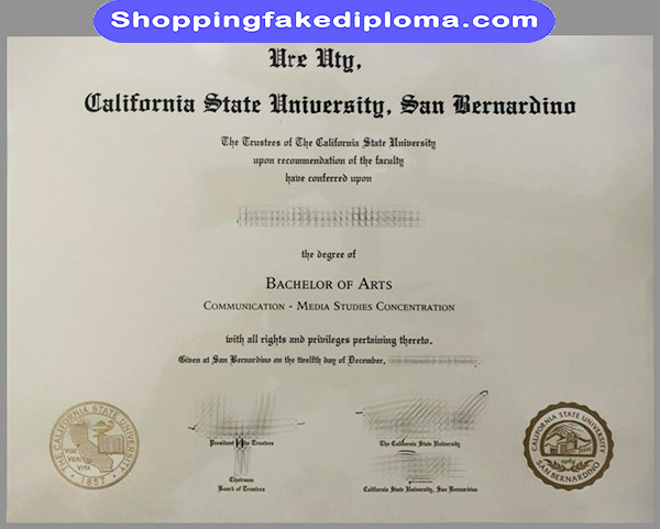 California State University, San Bernardino fake degree, buy California State University, San Bernardino fake degree