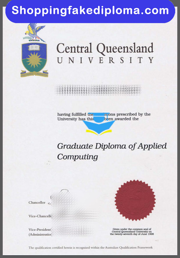 Central Queensland University fake diploma, buy Central Queensland University fake diploma