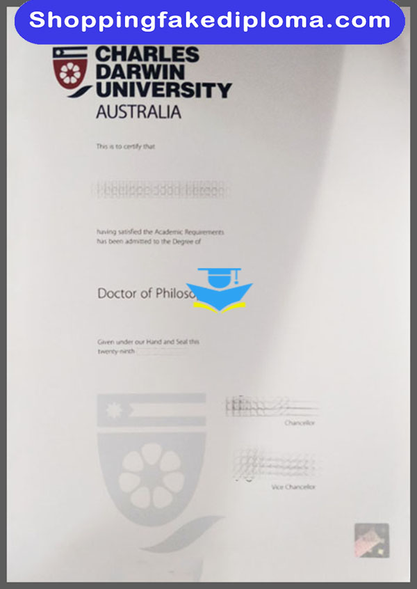 Charles Darwin University fake degree, Charles Darwin University degree