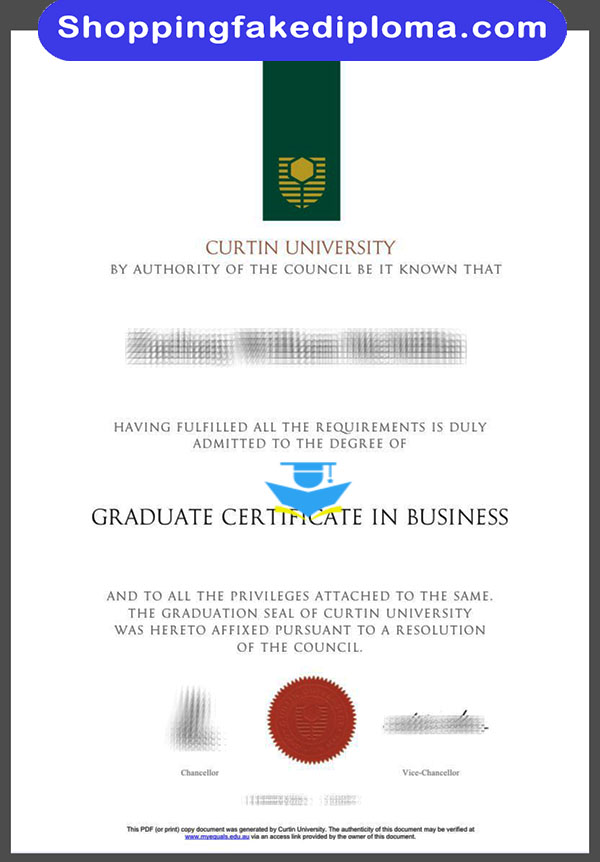 Curtin University fake degree certificate, buy Curtin University fake degree certificate