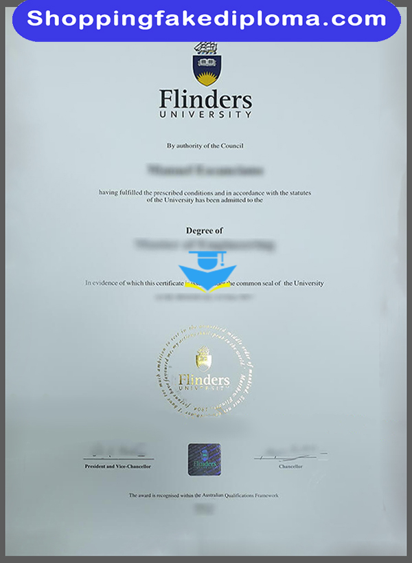 Flinders University fake Degree, buy Flinders University fake Degree