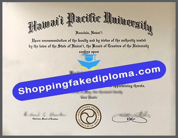 Hawaii Pacific University fake diploma, buy Hawaii Pacific University fake diploma