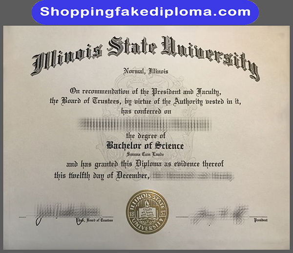 Illinois State University fake degree