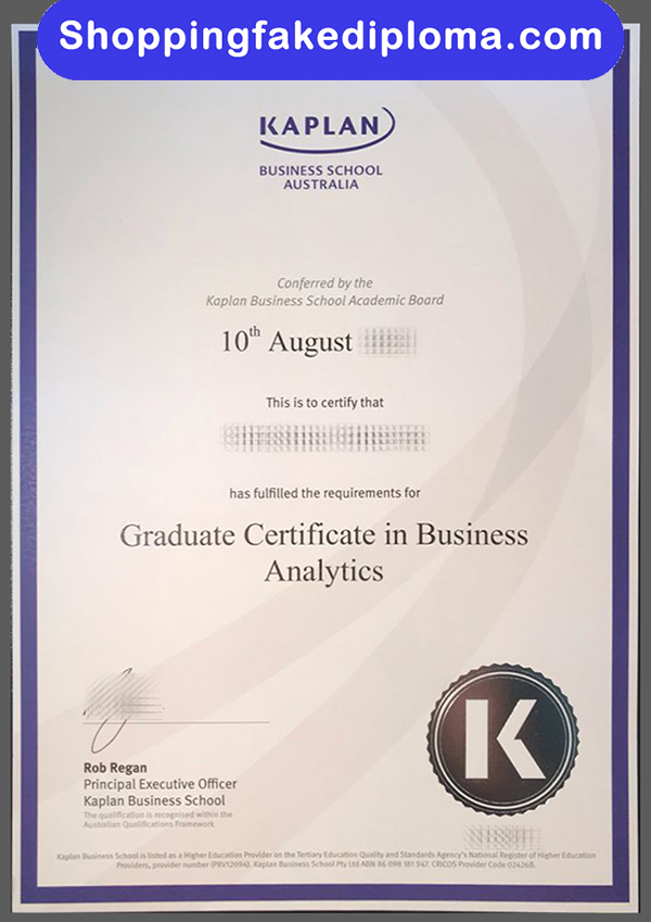 Kaplan Business School australia fake certificate, buy Kaplan Business School australia fake certificate