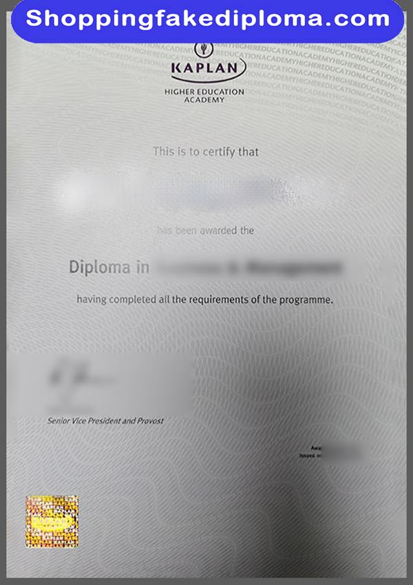 Kaplan Higher Education academy fake diploma, buy Kaplan Higher Education academy fake diploma